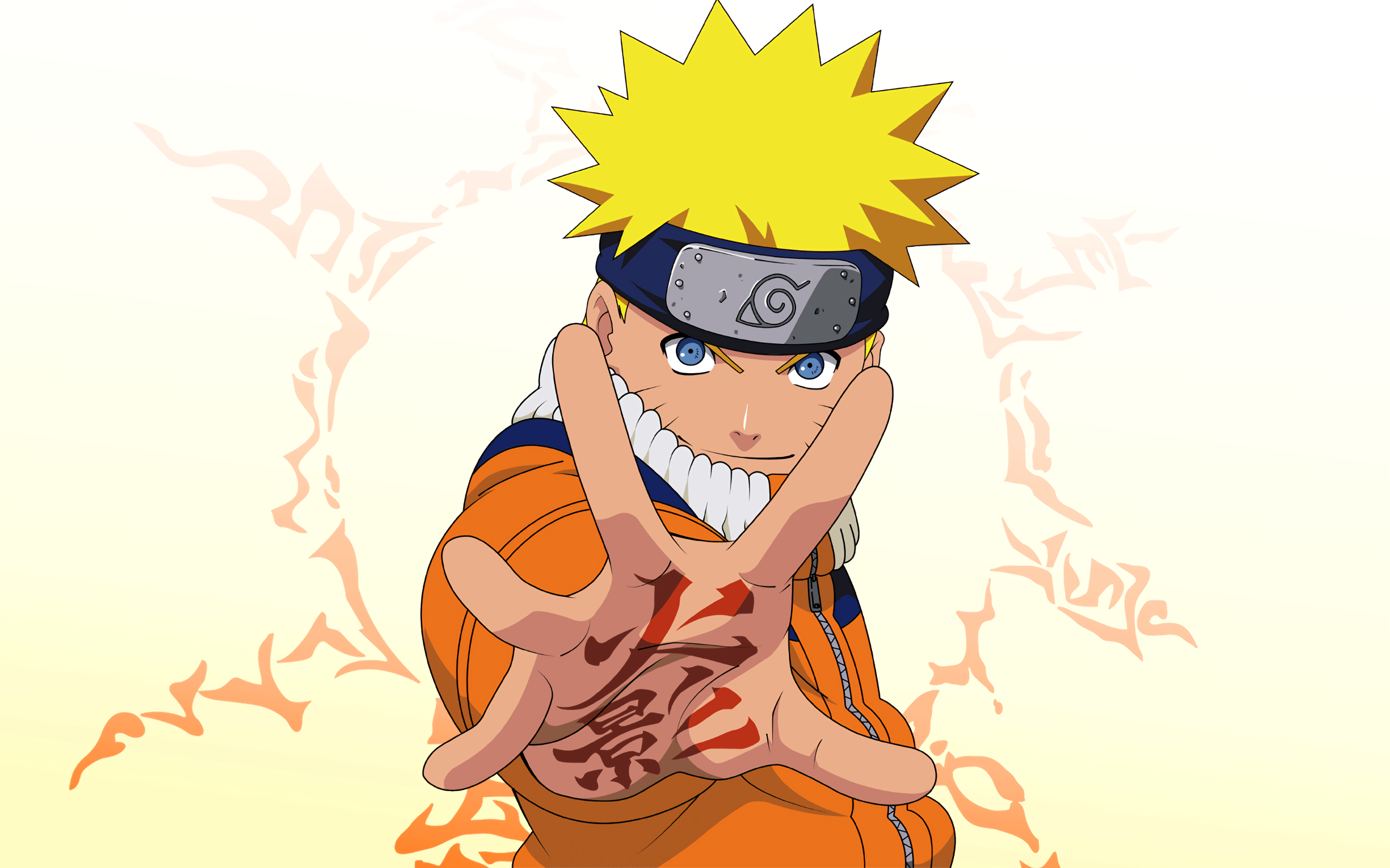 Young Naruto Uzumaki Desktop Wallpaper