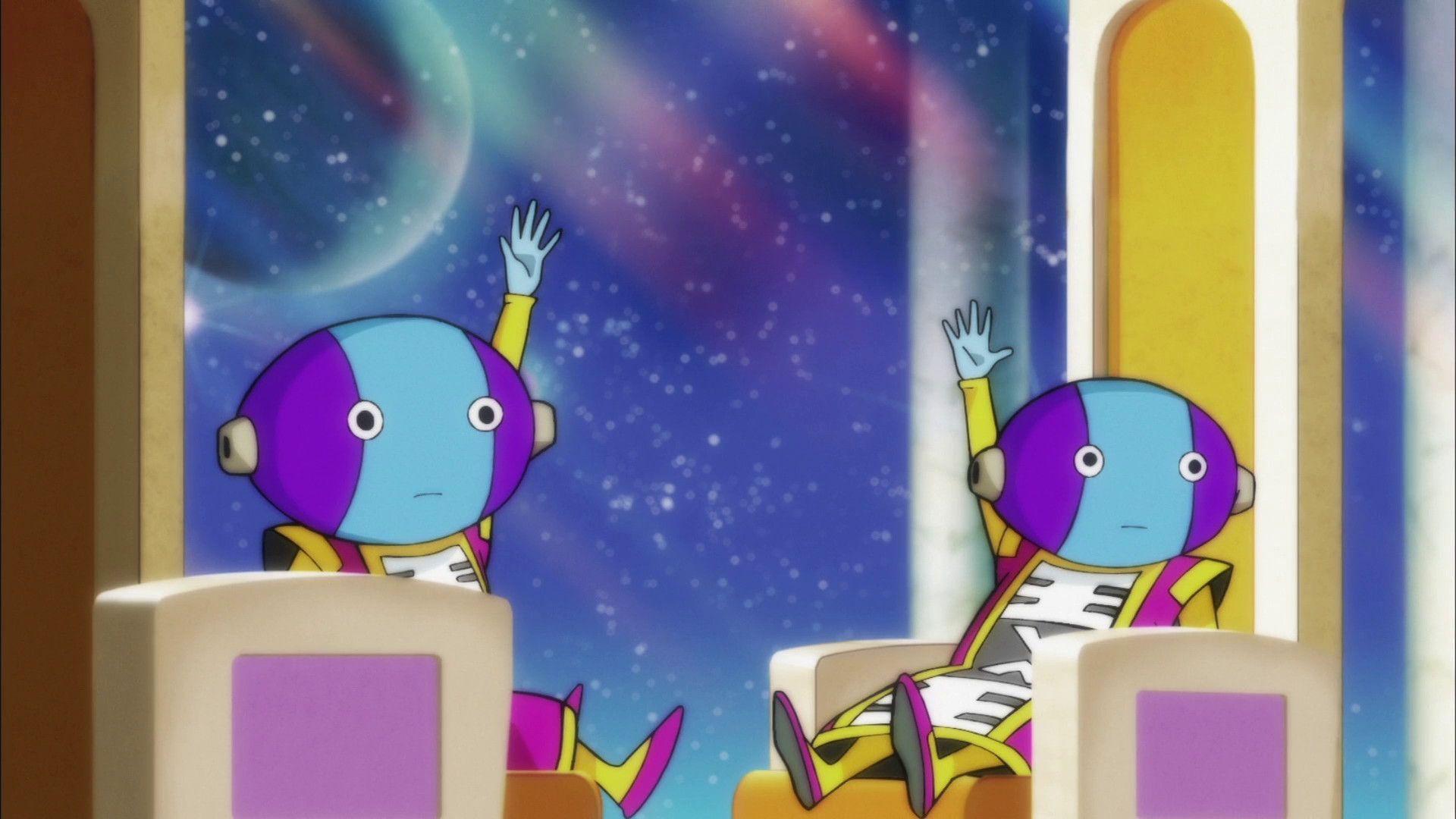Both Zenos raising their hands desktop wallpaper