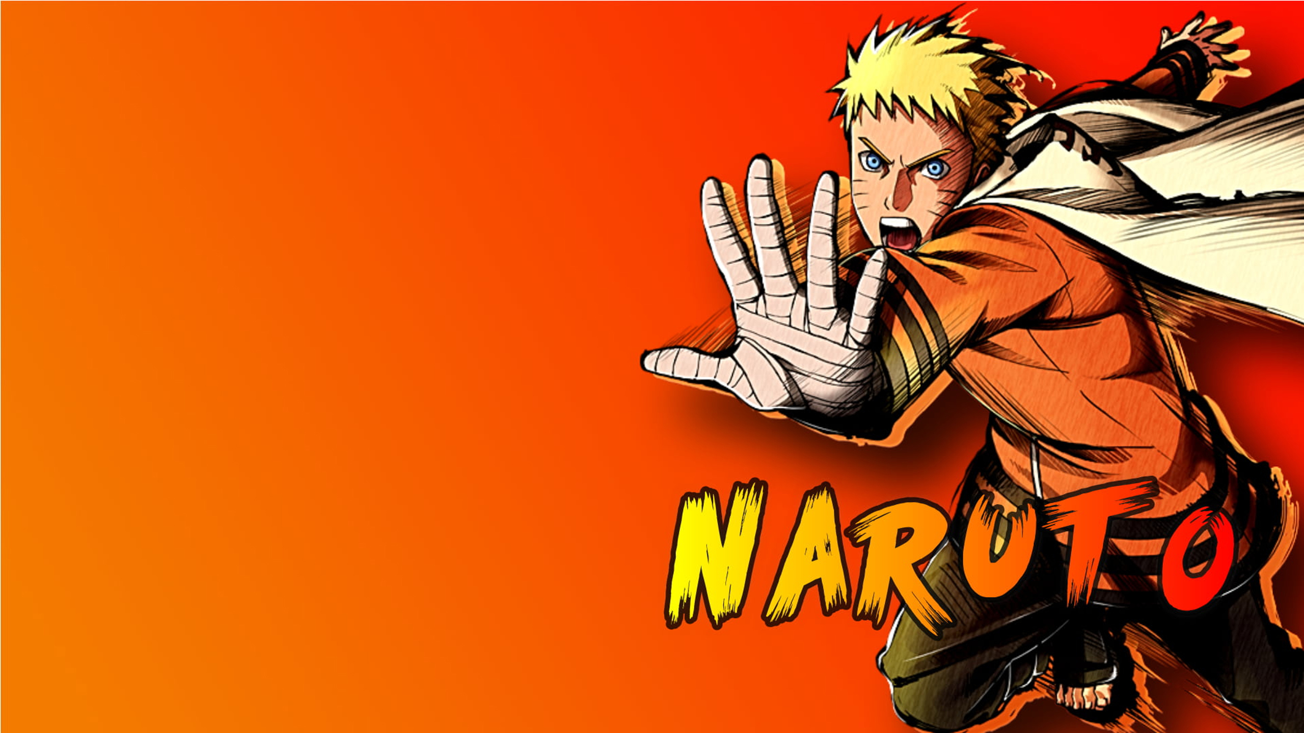 Hokage Naruto Concept Art Desktop Wallpaper