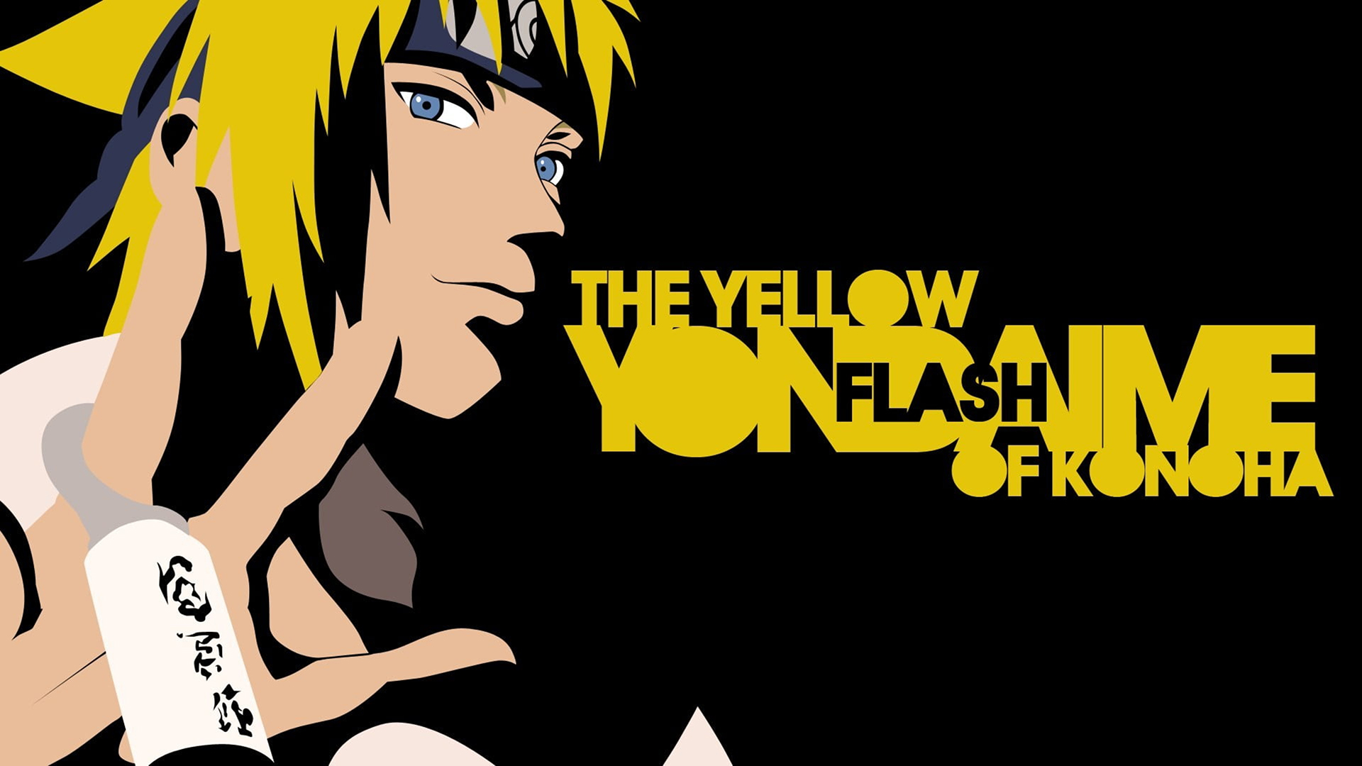 Minato Namikaze The Yellow Flash Desktop Wallpaper