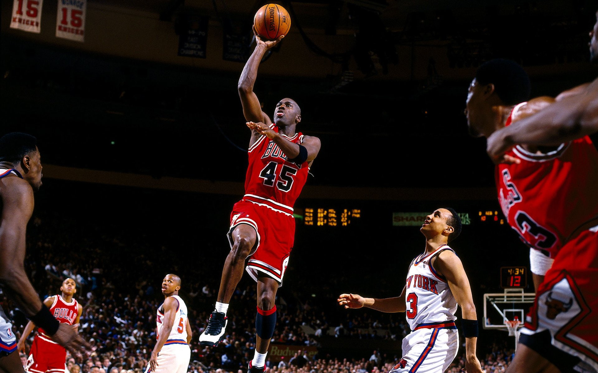 Michael Jordan Floater Desktop Wallpaper